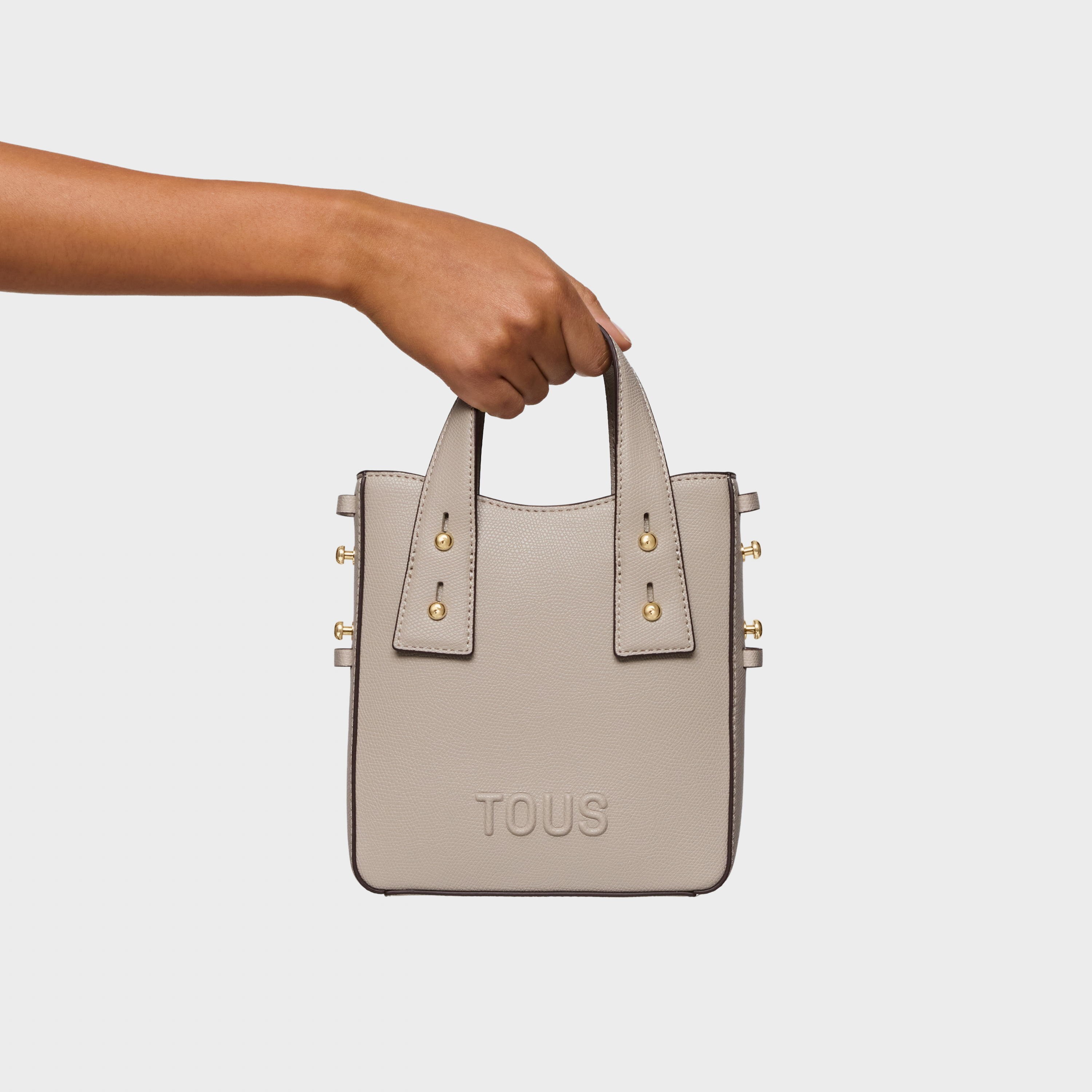 Taupe Minibag TOUS Back to Basics