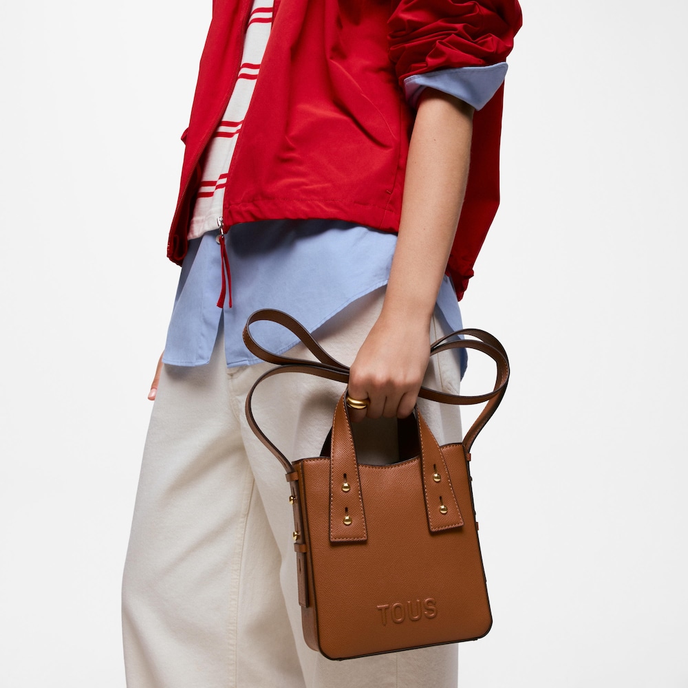 Minibolso camel TOUS back to basics