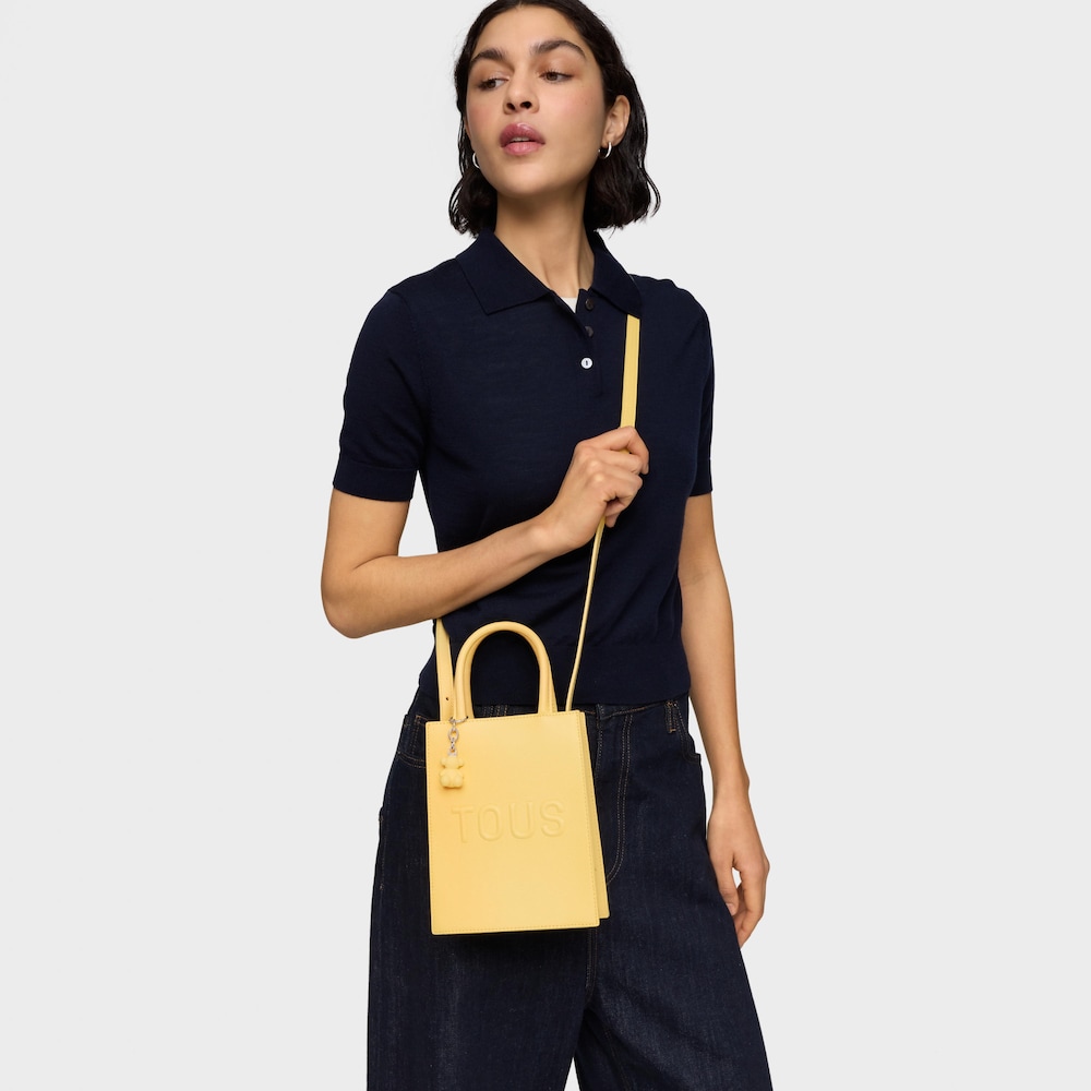 Mini sac pop jaune TOUS Back to Basics
