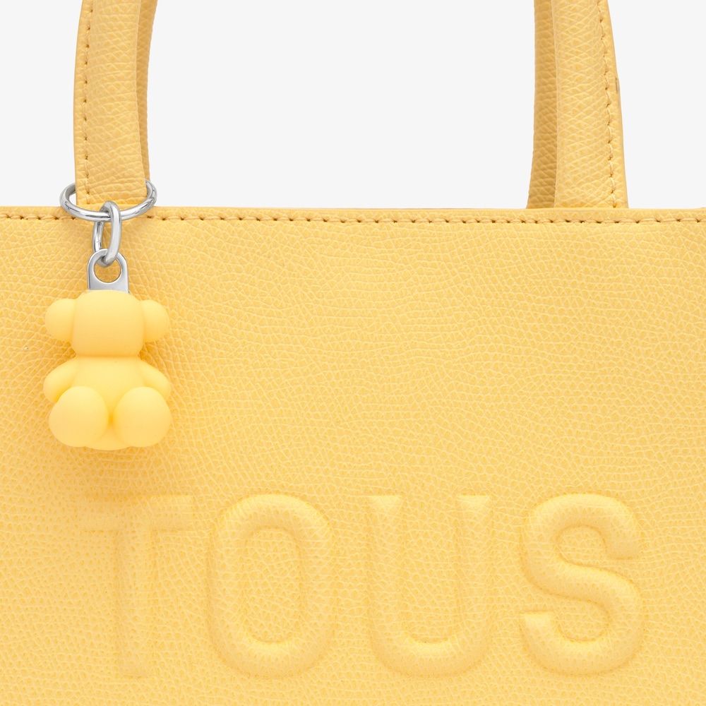 Bolso mini cube amarillo TOUS Back to basics