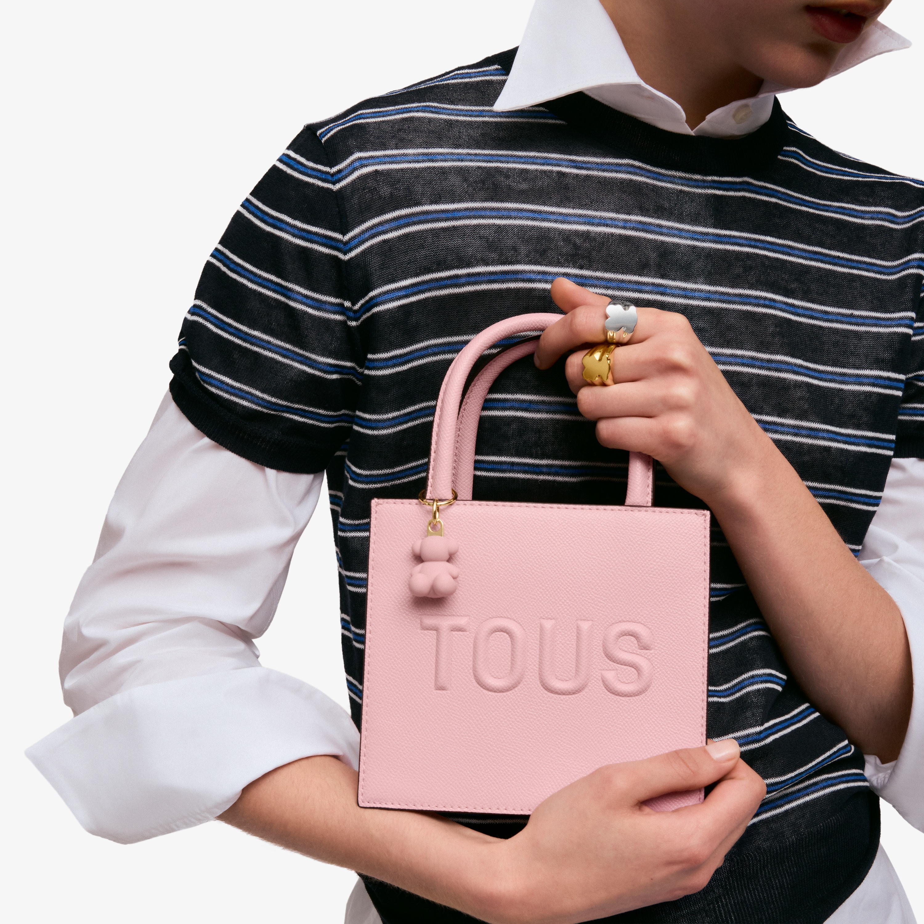 Pink Cube minibag TOUS Back to Basics