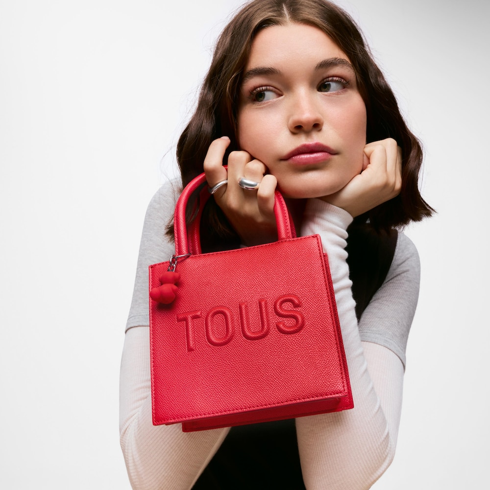 Mini bolso rojo TOUS Back to Basics