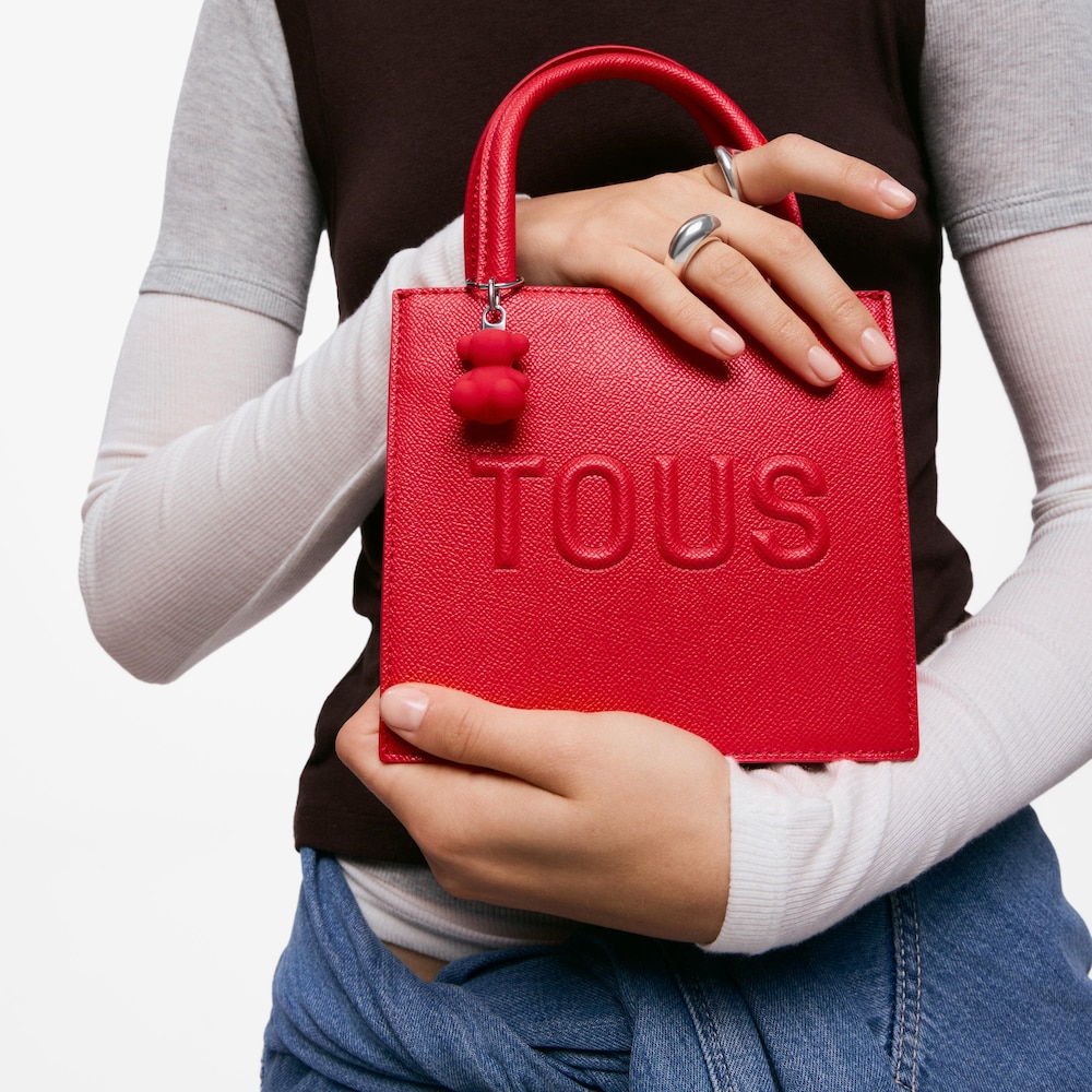 Mini bolso rojo TOUS Back to Basics