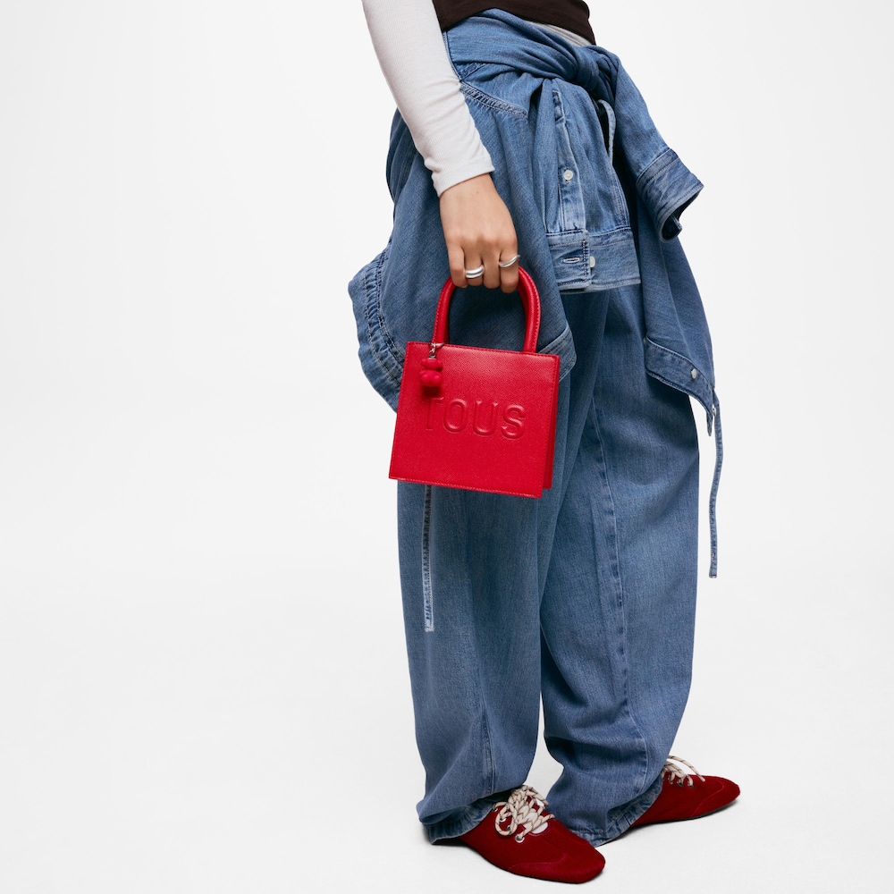 Mini bolso rojo TOUS Back to Basics