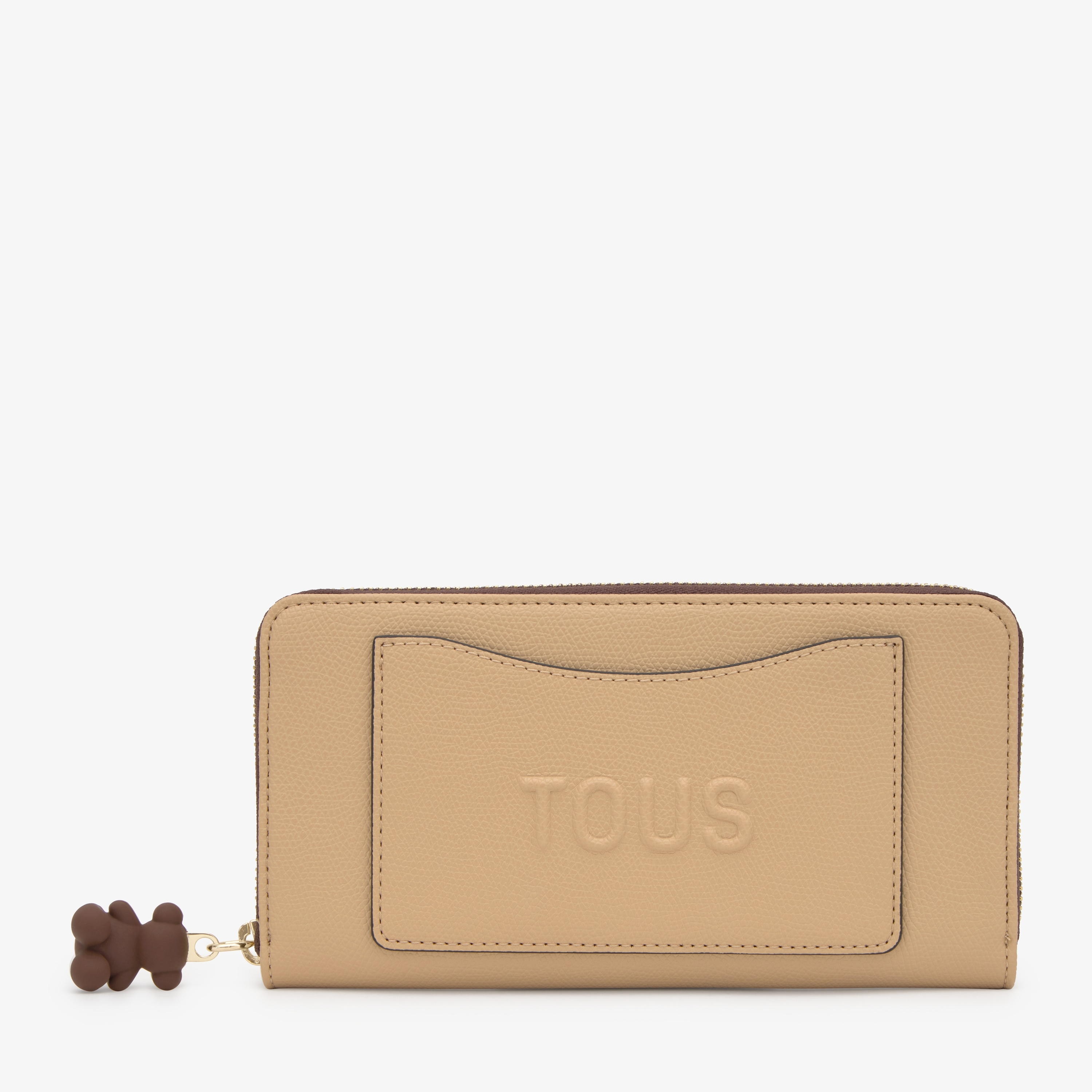 Beige Wallet TOUS Back to Basics