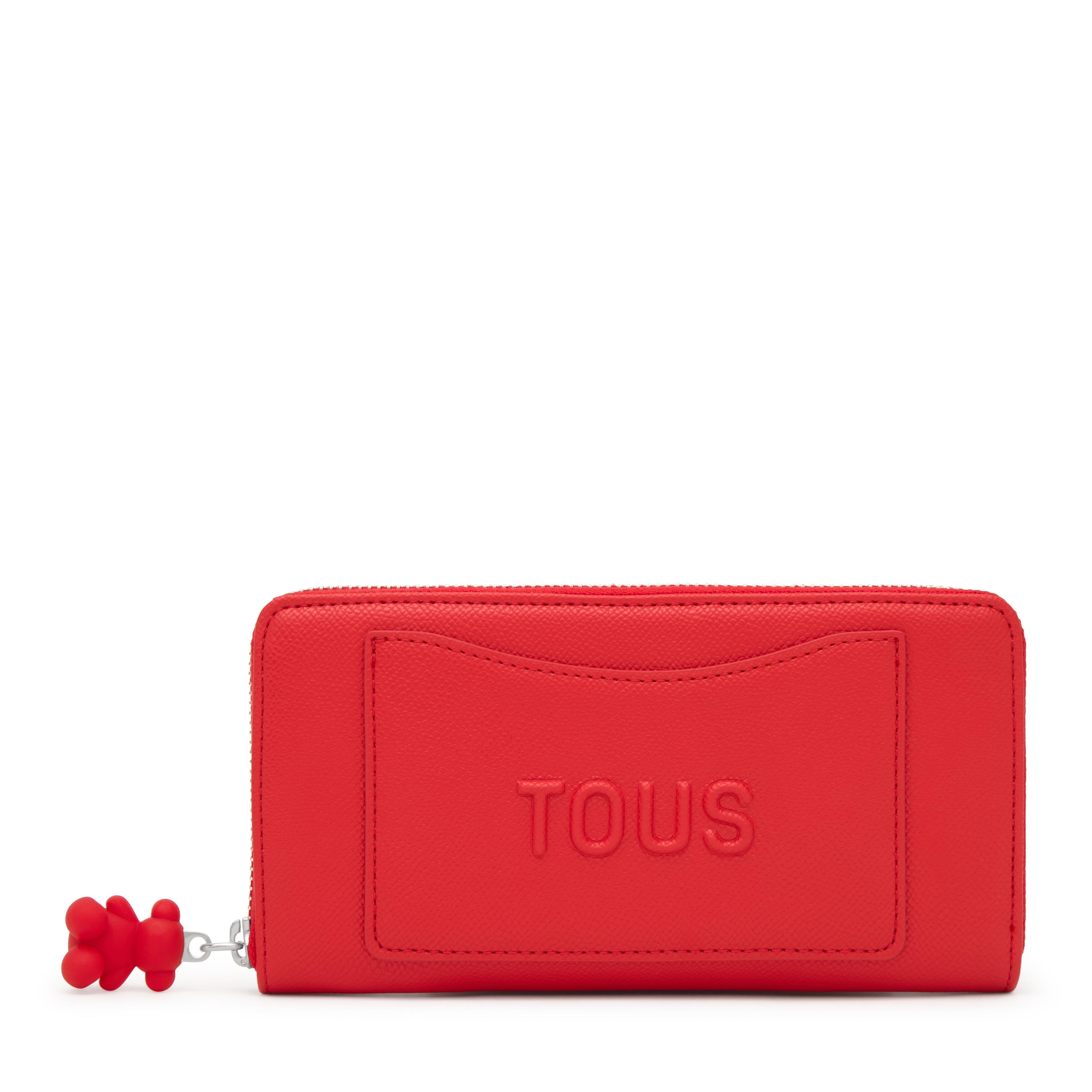 Medium red Wallet TOUS Back to Basics