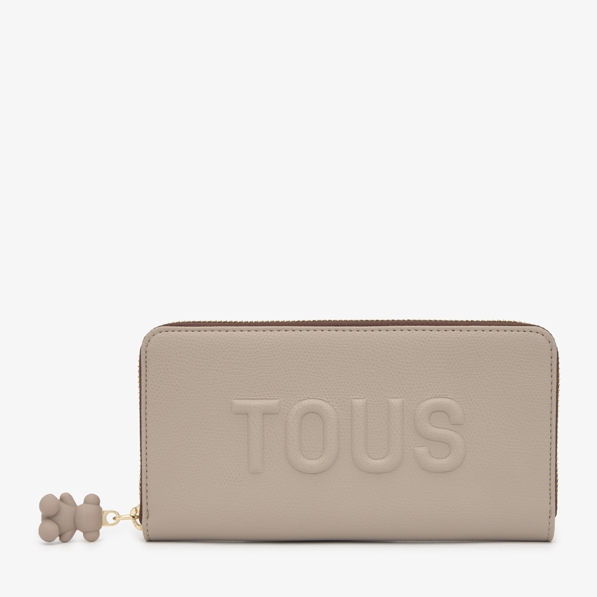 Taupe-colored Wallet TOUS Back to Basics | TOUS