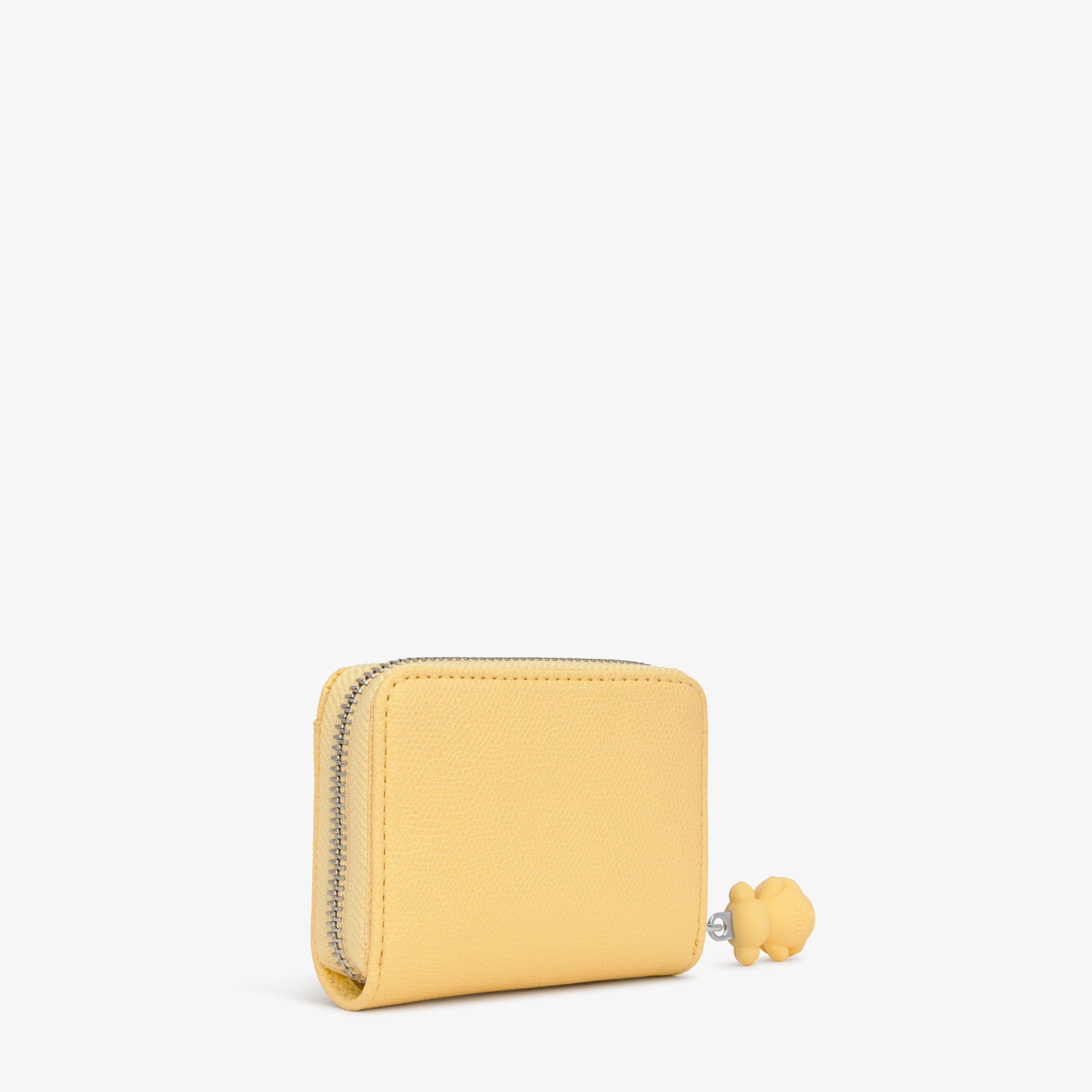 Yellow Change purse TOUS Back to Basics