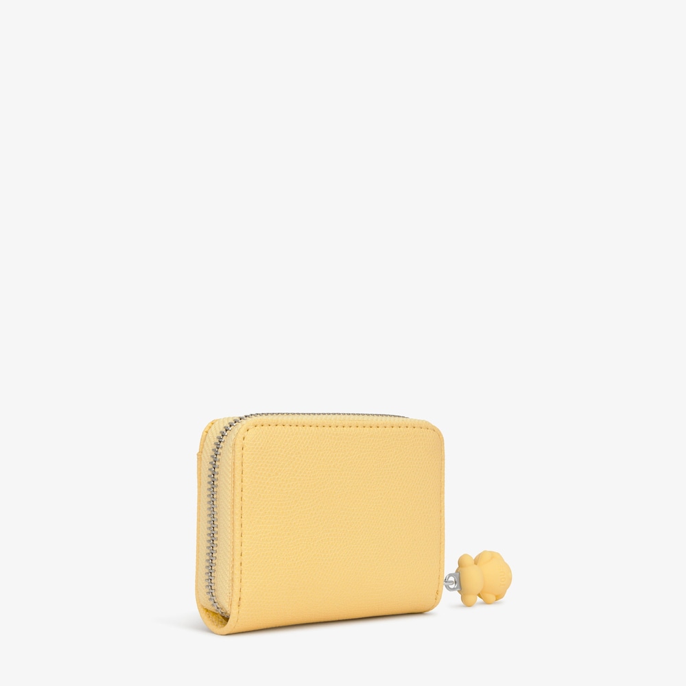 Monedero amarillo TOUS Back to basics