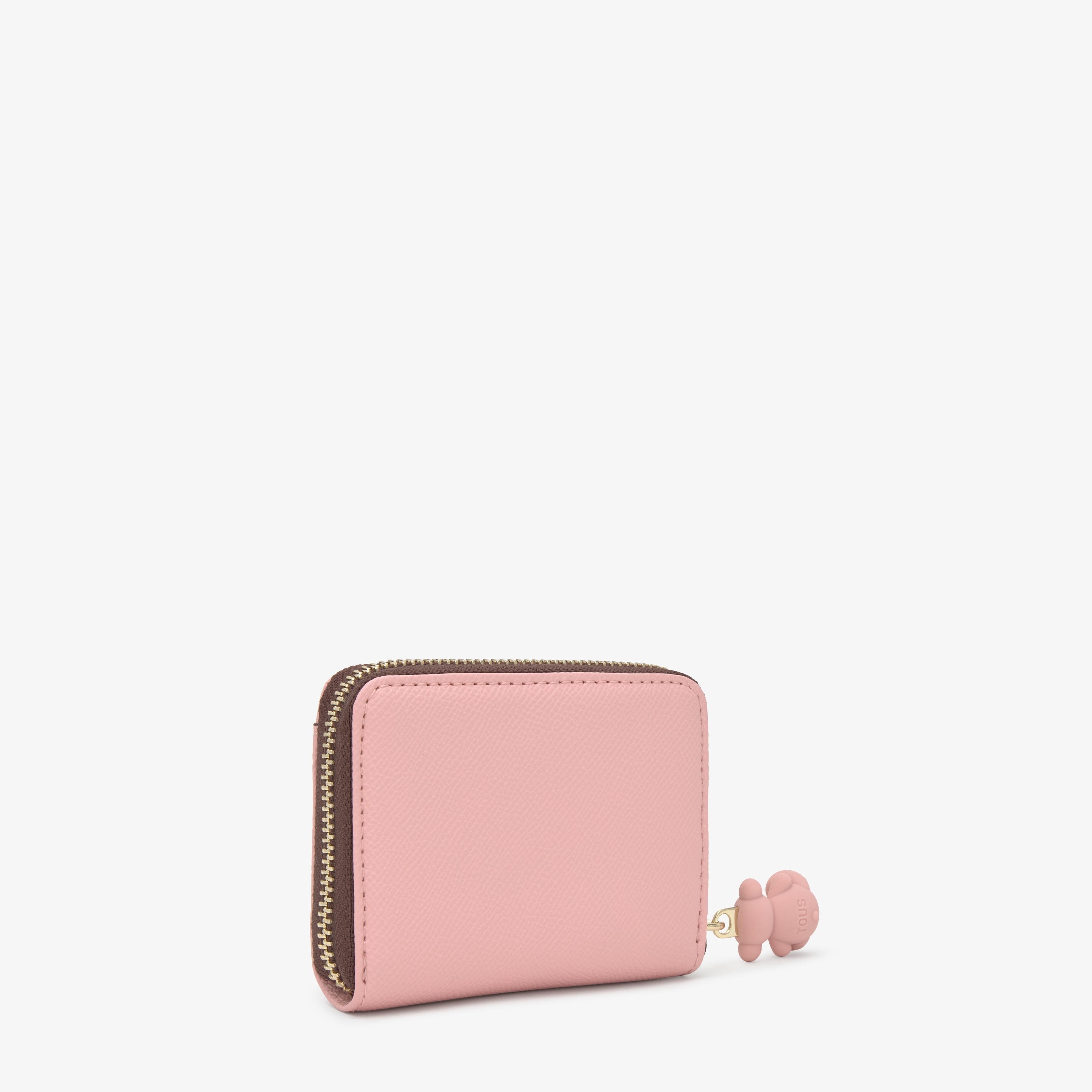 Medium pink Change purse TOUS Back to Basics