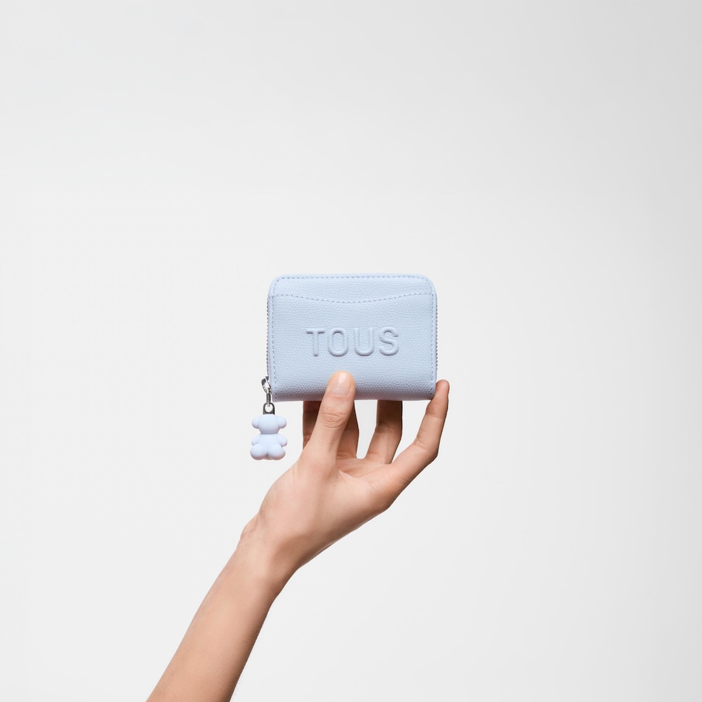 Monedero azul TOUS Back to basics