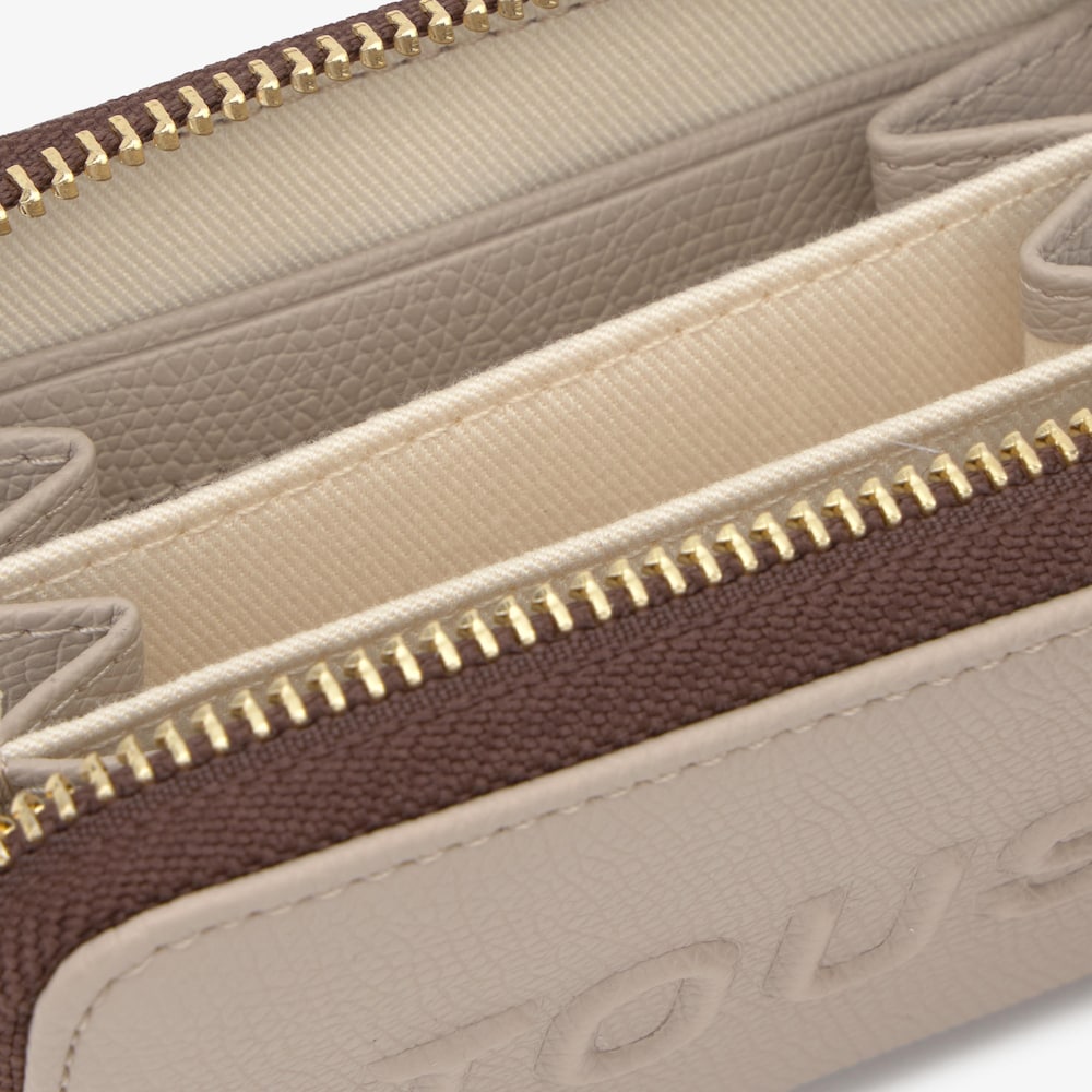 Taupe-colored Change purse TOUS Back to Basics