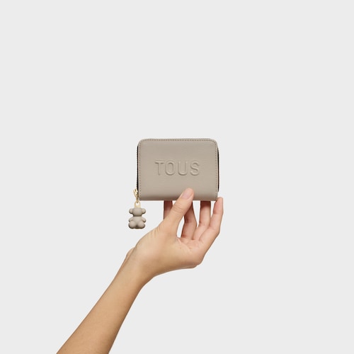 Portamonete color tortora TOUS Back to Basics