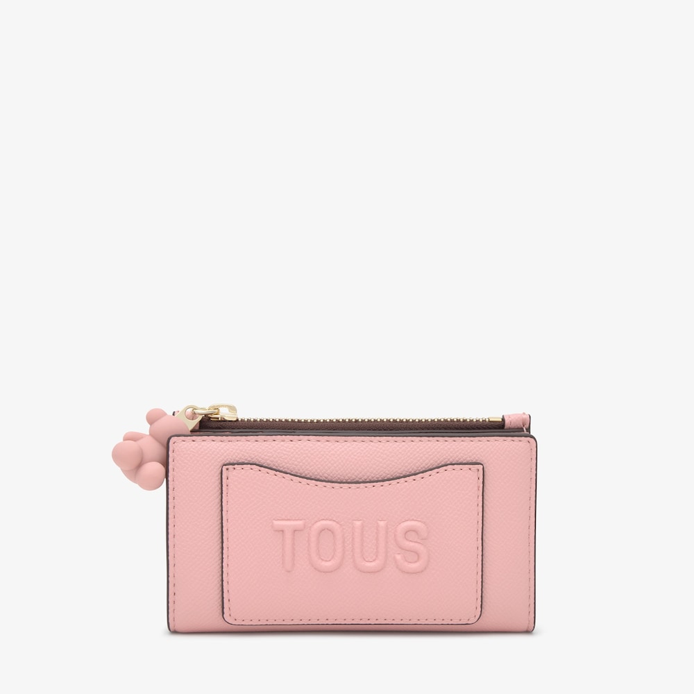 Billetera peque&ntilde;a rosa TOUS Back to basics