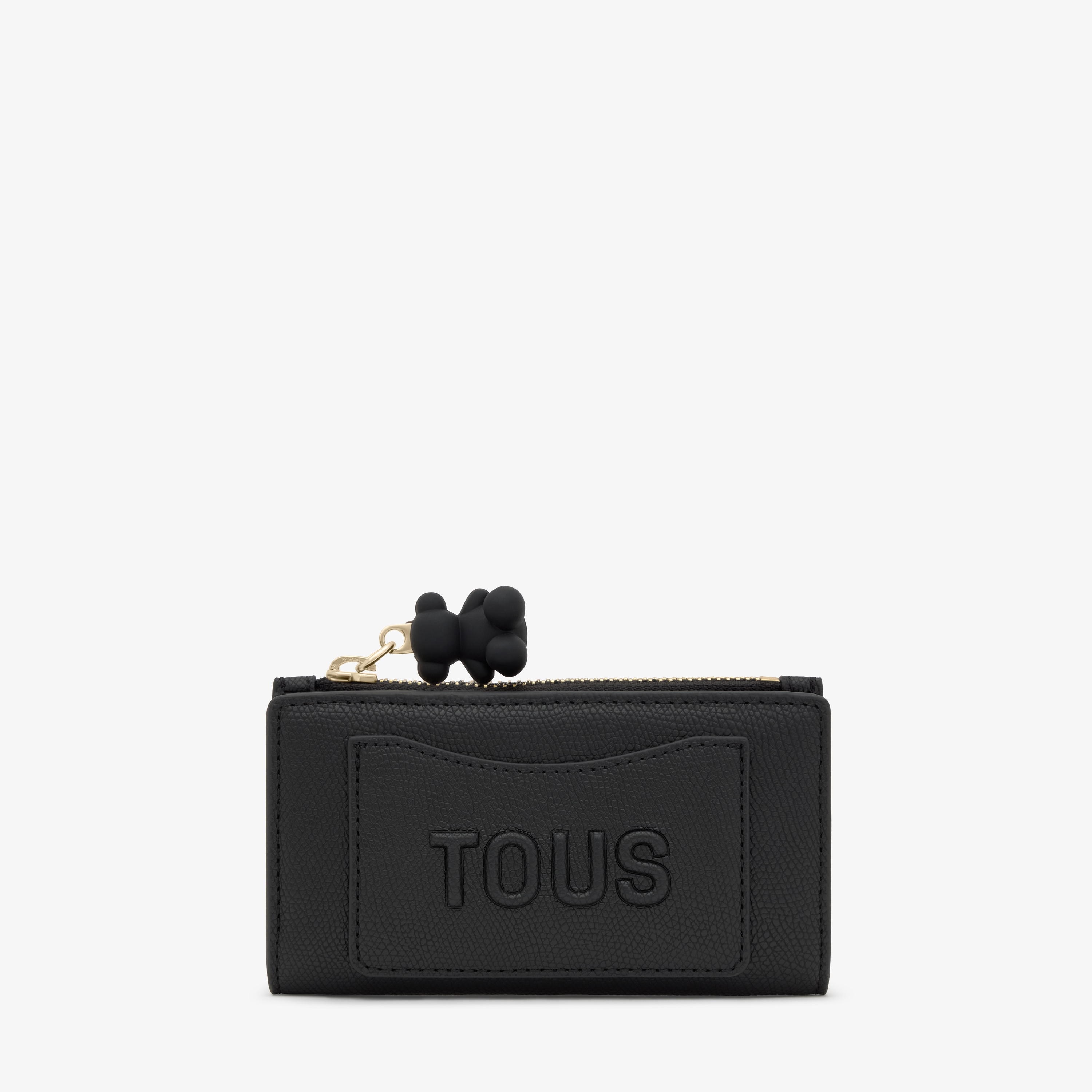 Small black Card wallet TOUS Back to Basics