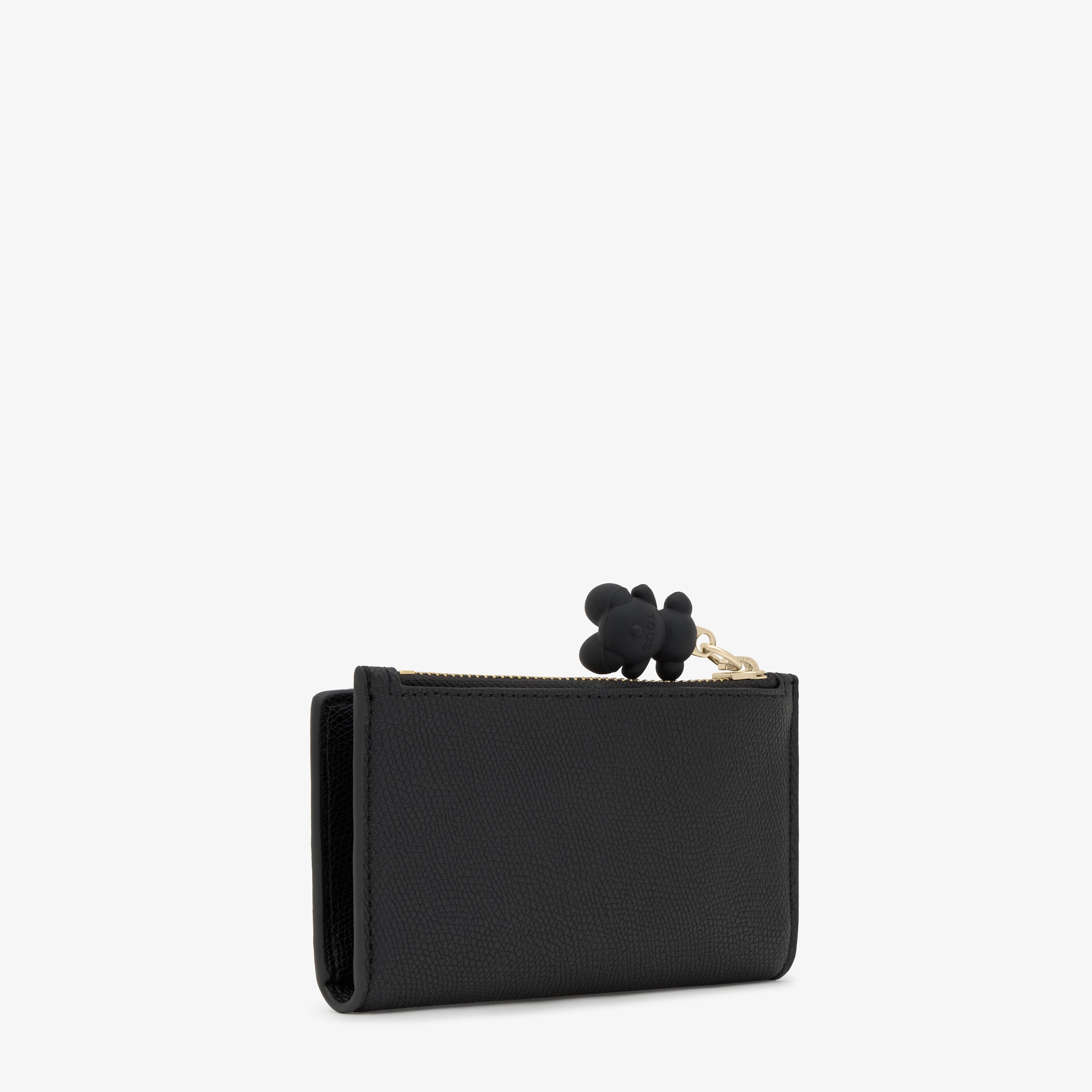 Small black Card wallet TOUS Back to Basics