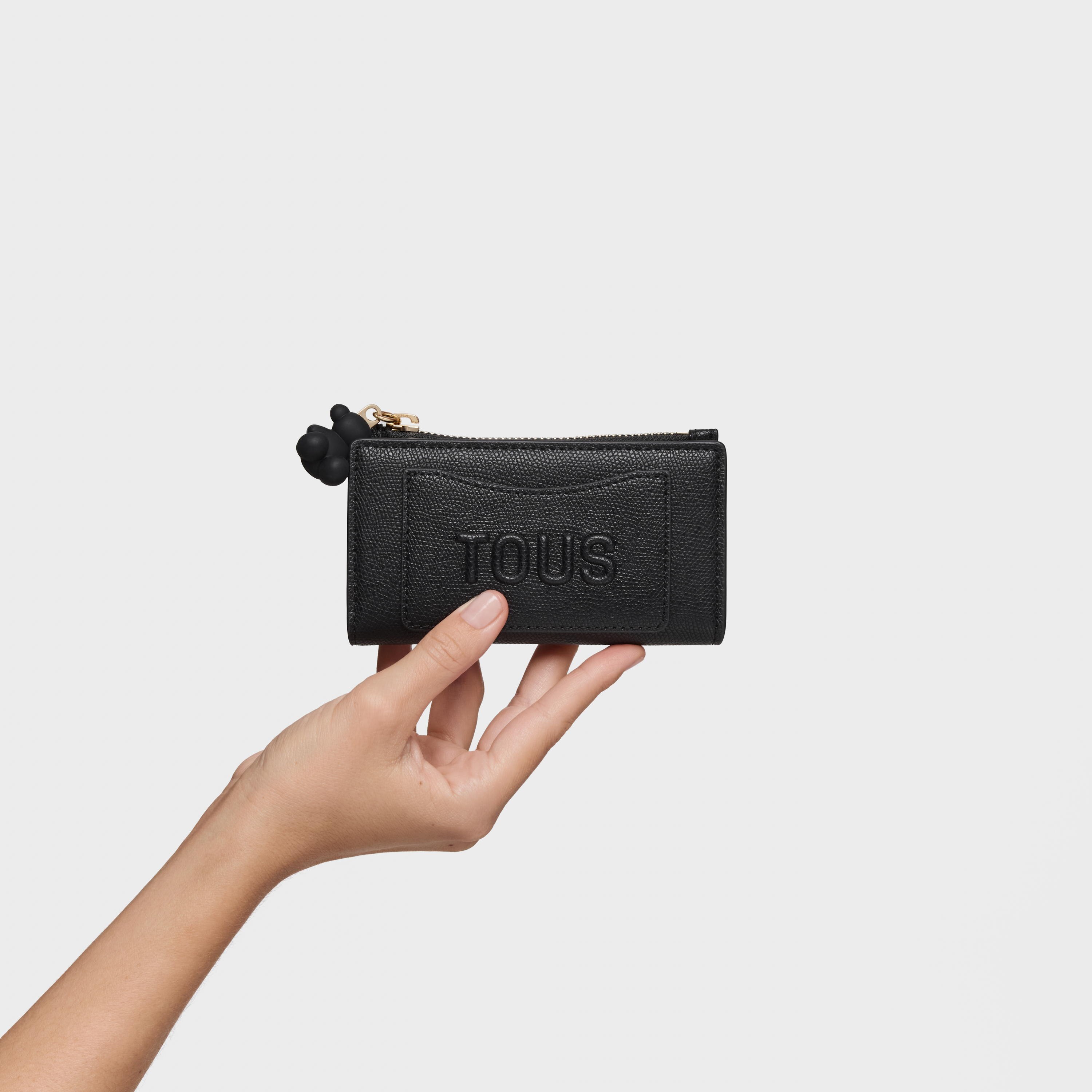 Small black Card wallet TOUS Back to Basics