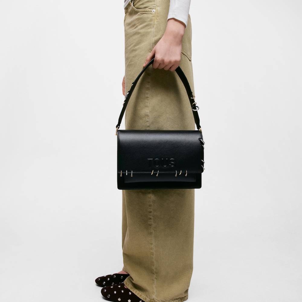 Średnia czarna Torebka przez ramię TOUS Audree Earrings