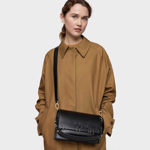 Borsa a tracolla media nera TOUS Audree Earrings