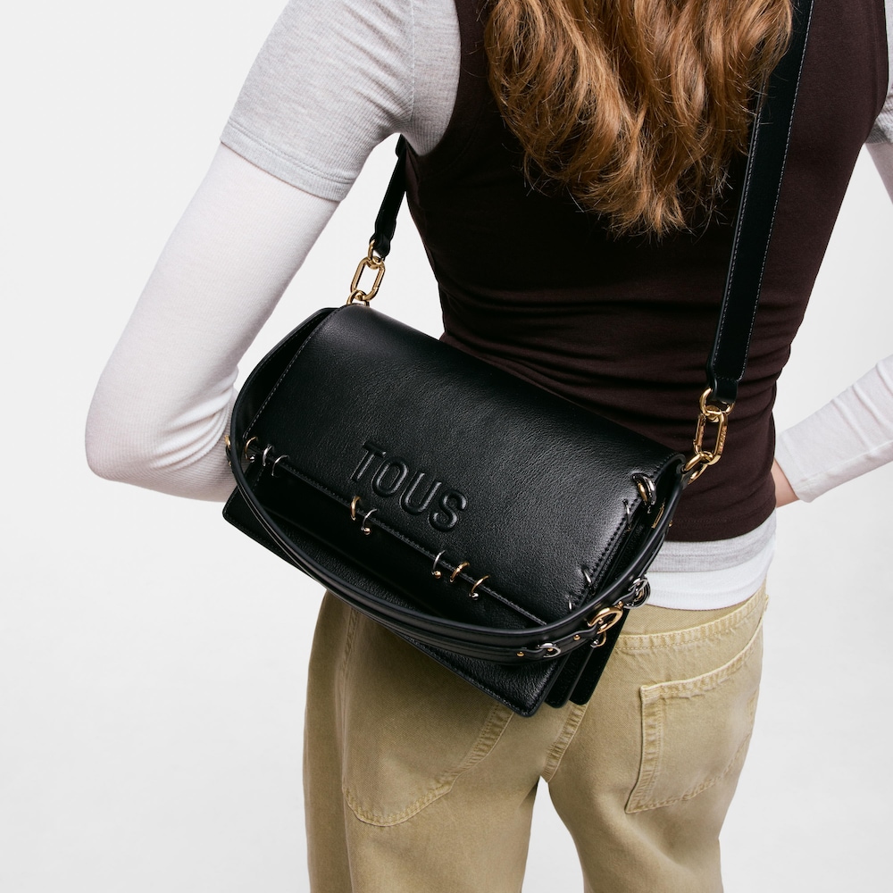 Średnia czarna Torebka przez ramię TOUS Audree Earrings