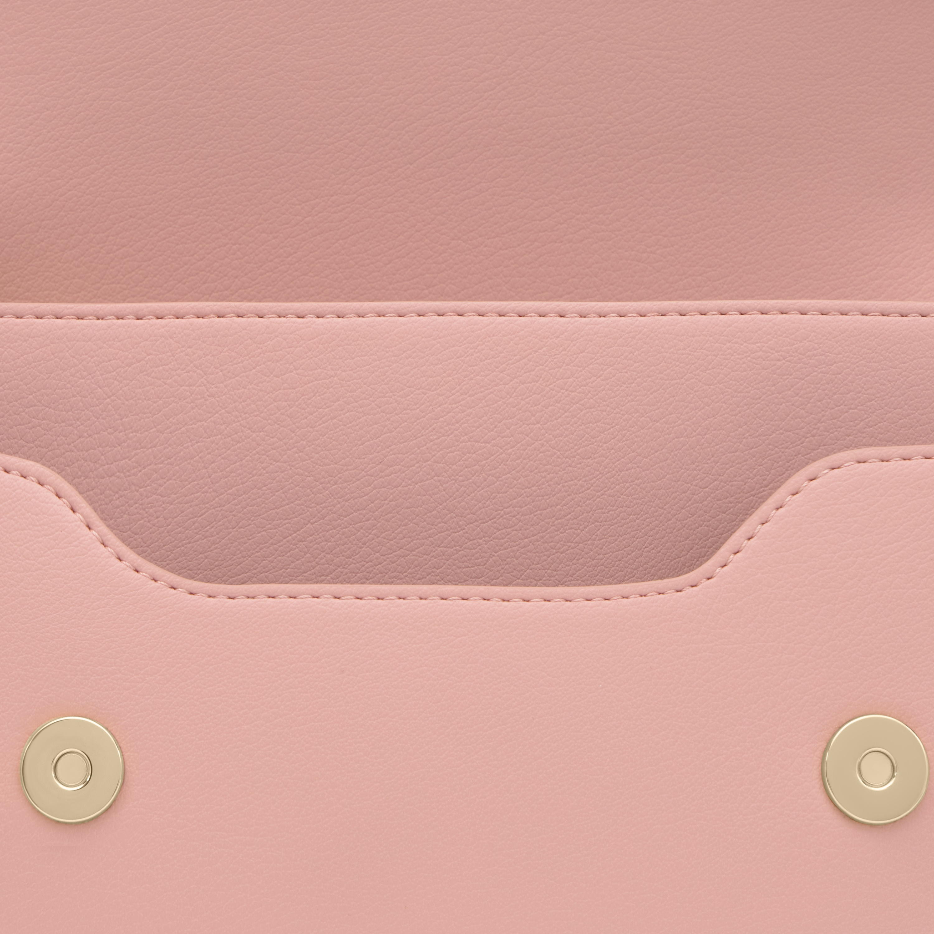 Medium dark pink Crossbody bag TOUS Audree Pipings