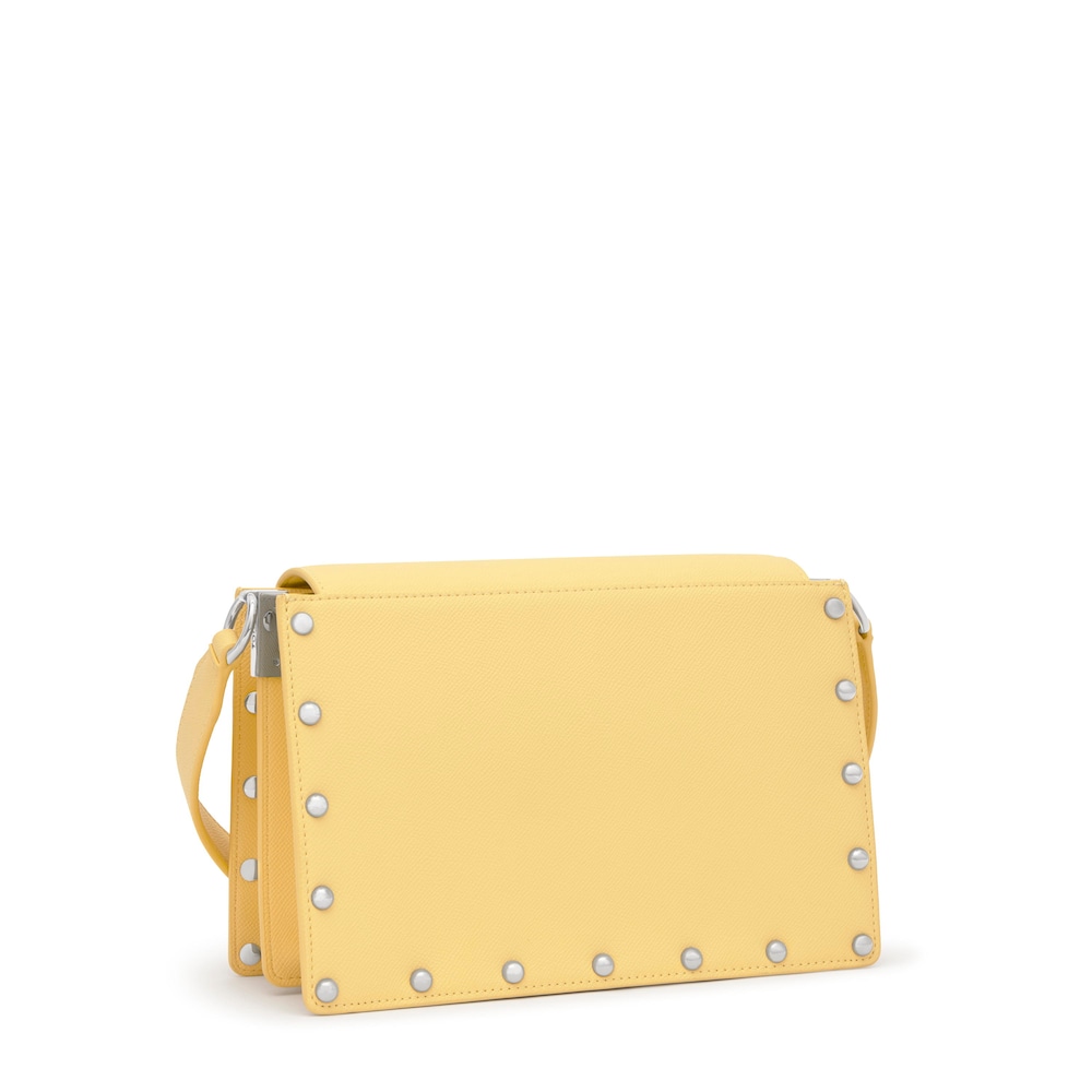 Bandolera mitjana groga TOUS Audree Studs