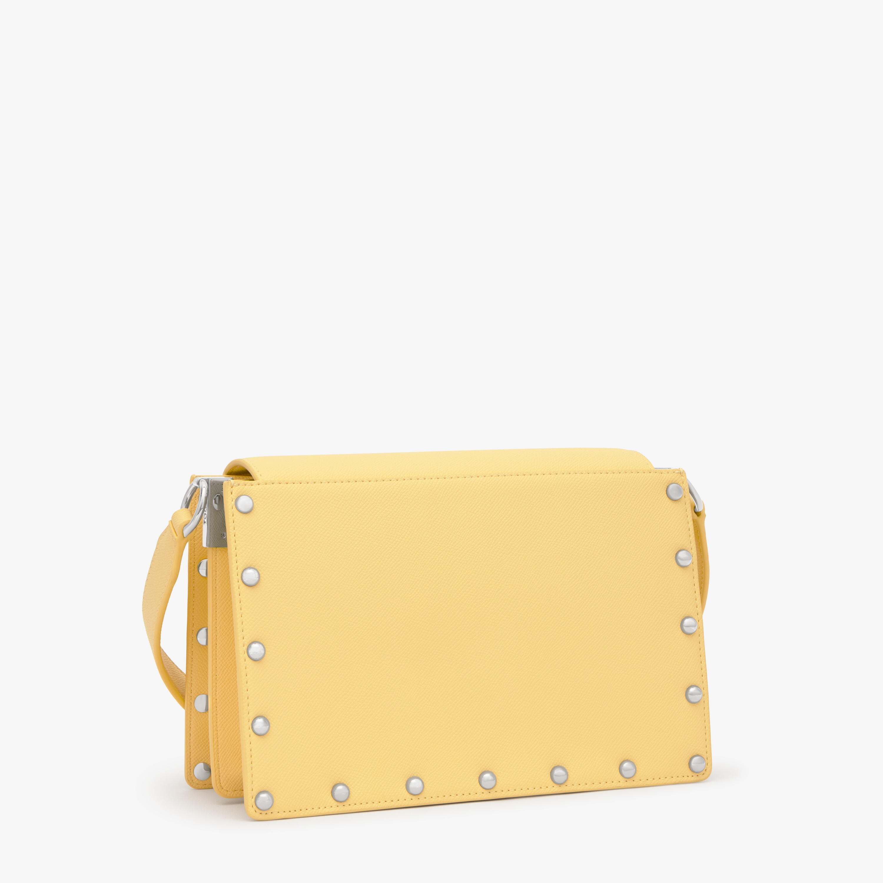 Medium yellow Crossbody bag TOUS Audree Studs