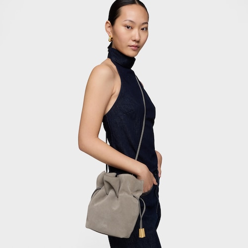 Bombonera topo pequeña de piel Tous Heritage