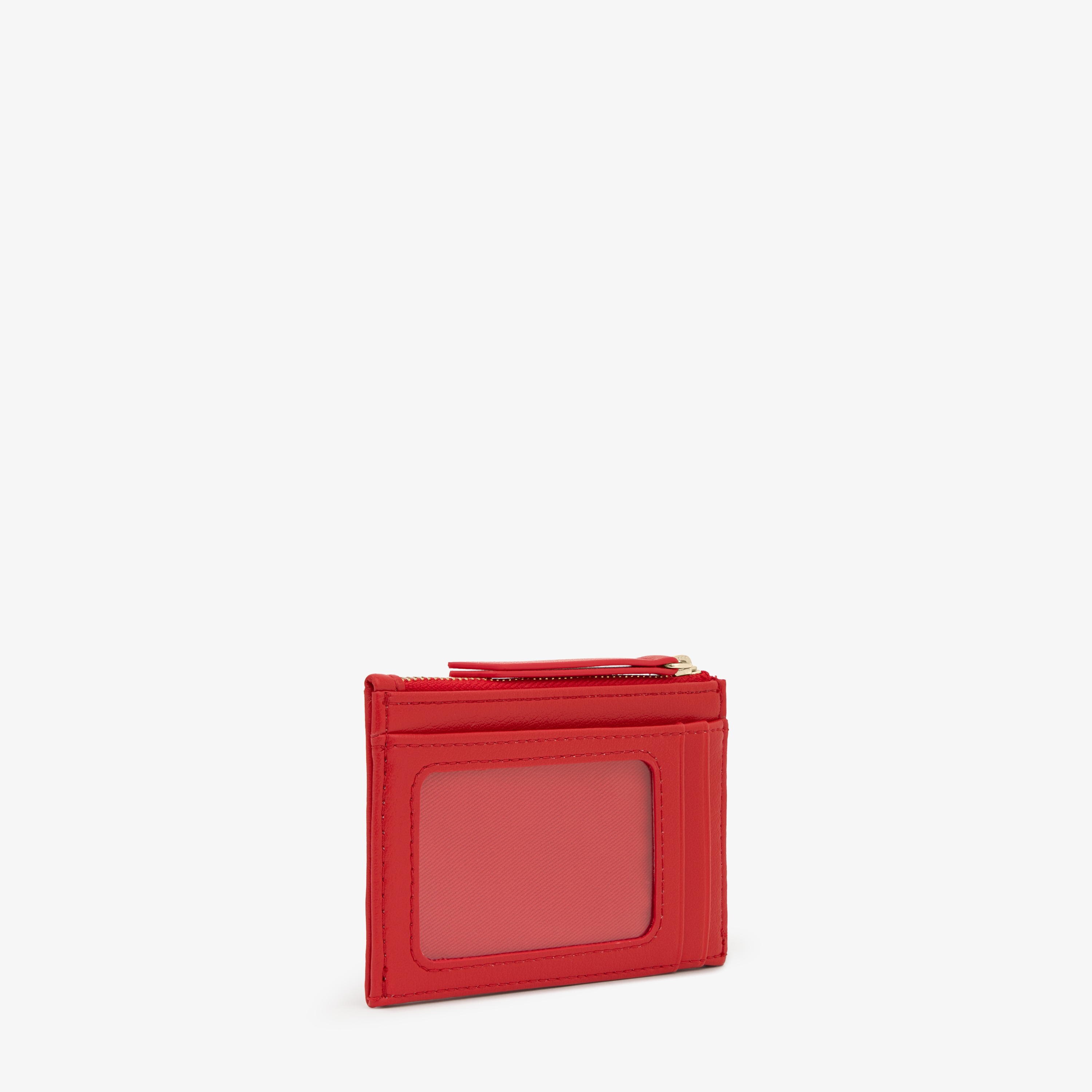 Red purse-cardholder Audree Soft