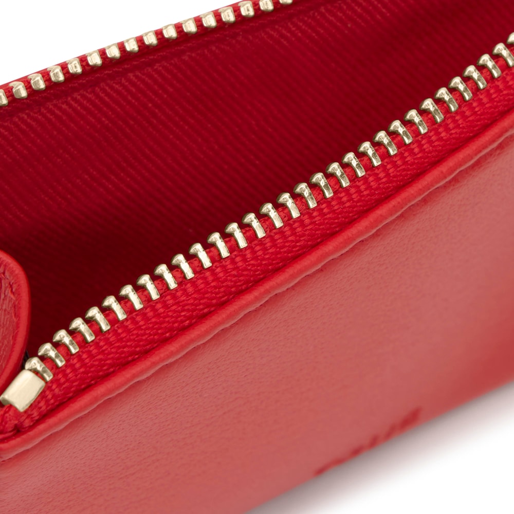 Red purse-cardholder Audree Soft