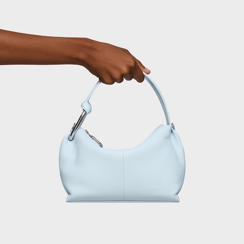 Sky blue Crossbody leather bag TOUS Hold
