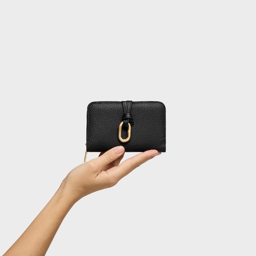 Portefeuille long noir TOUS Hold
