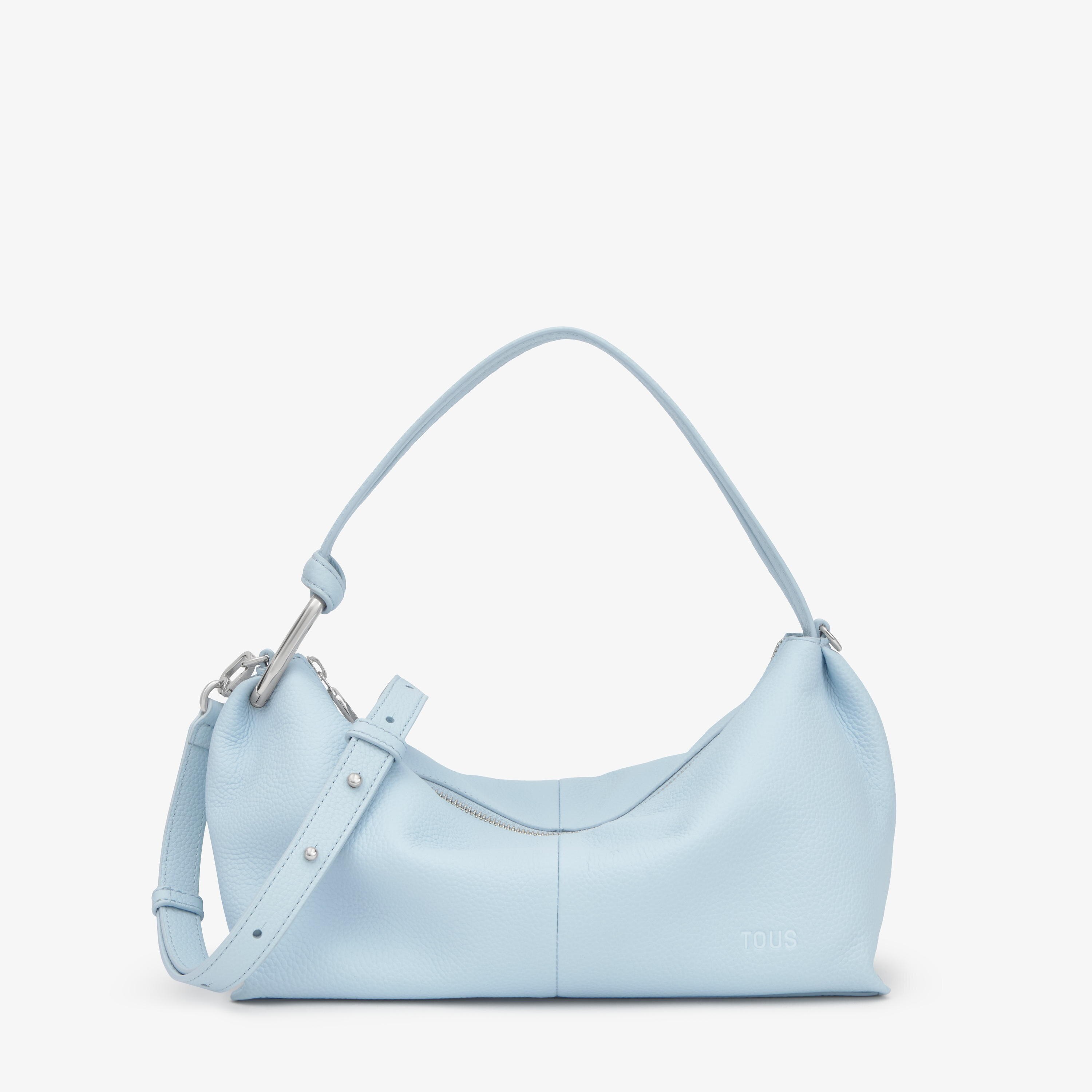 Sky blue Bowling leather bag TOUS Hold | TOUS