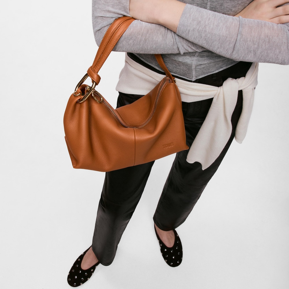 Bowling de piel camel TOUS Hold