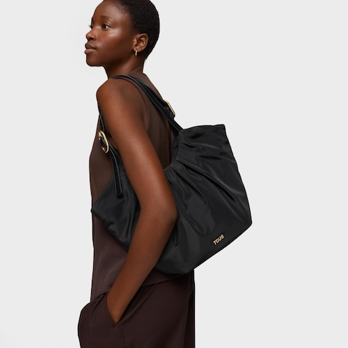 Tote bag media nera TOUS Travel