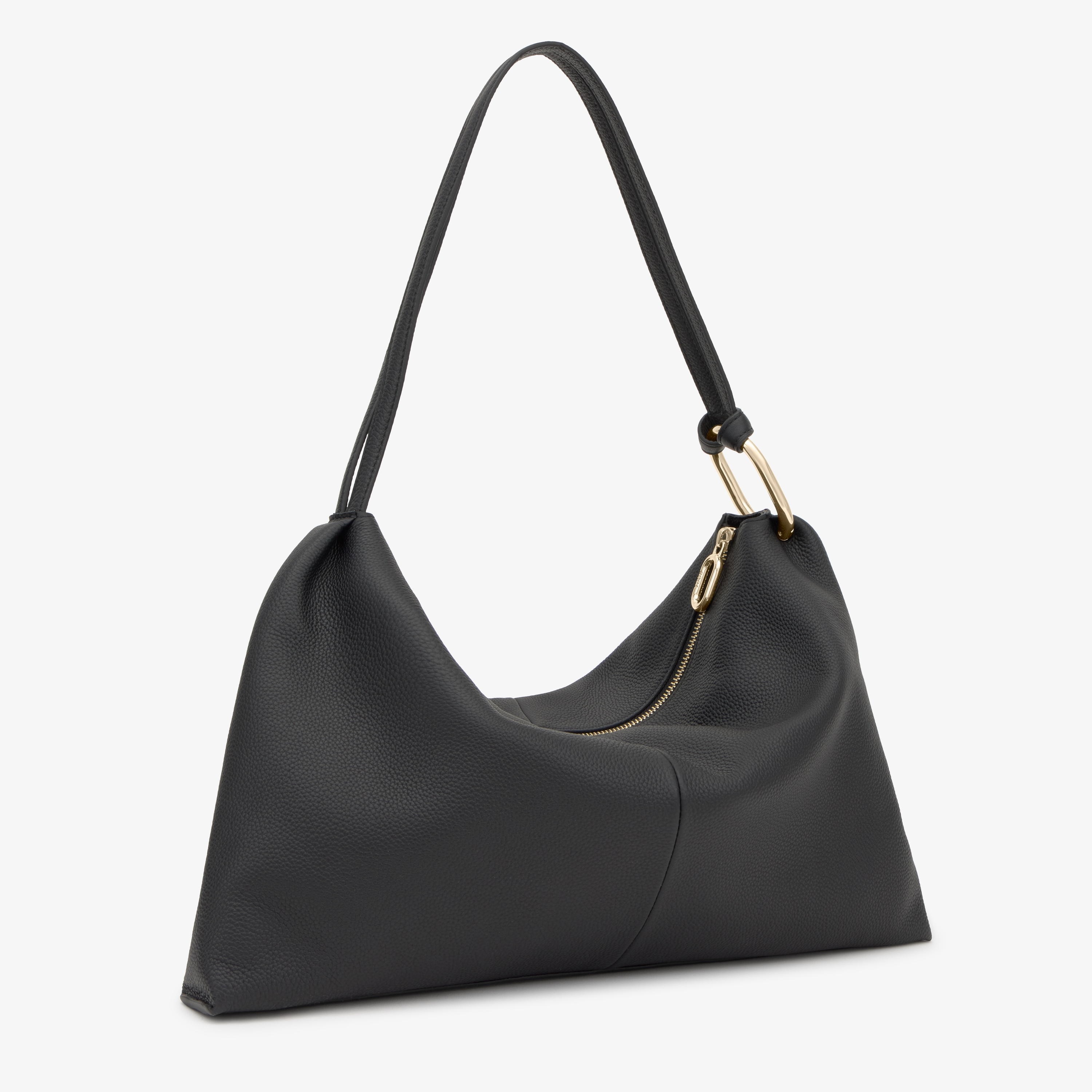 Black Shoulder leather bag TOUS Hold