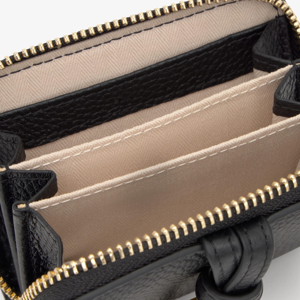 Monedero negro TOUS Hold