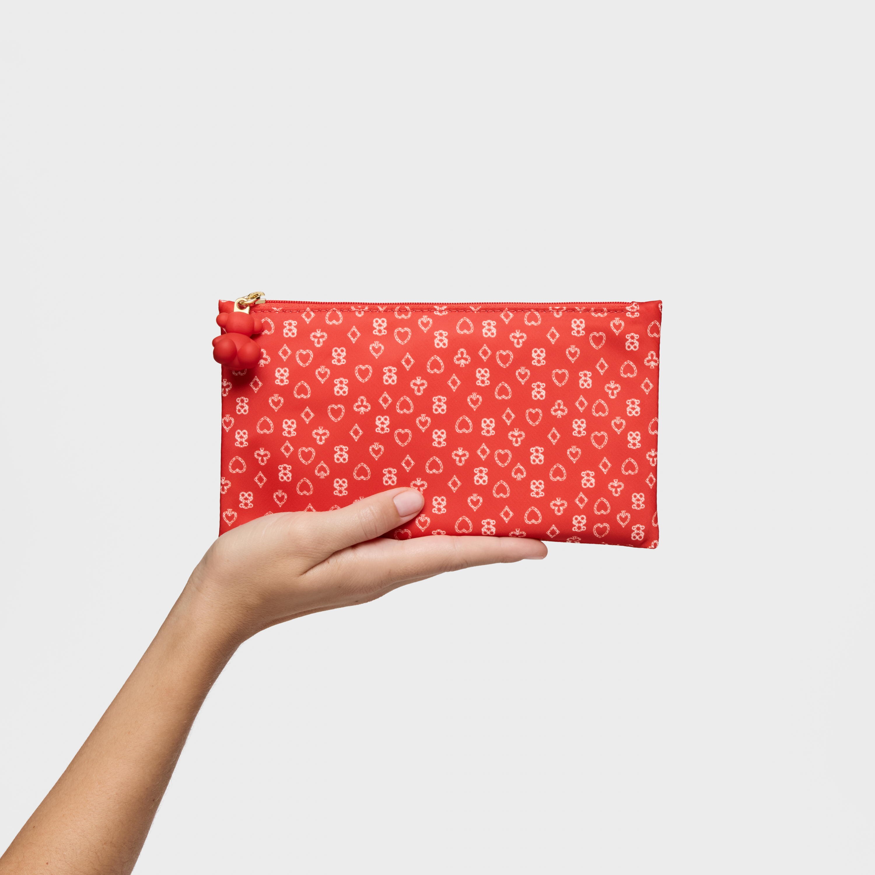 red Toiletry bag TOUS Bear Anniversary
