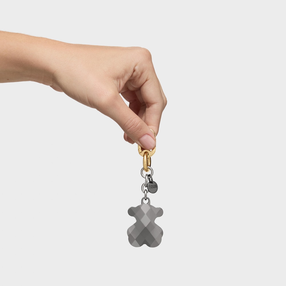 Porte-cl&eacute;s noir TOUS Facet Bear