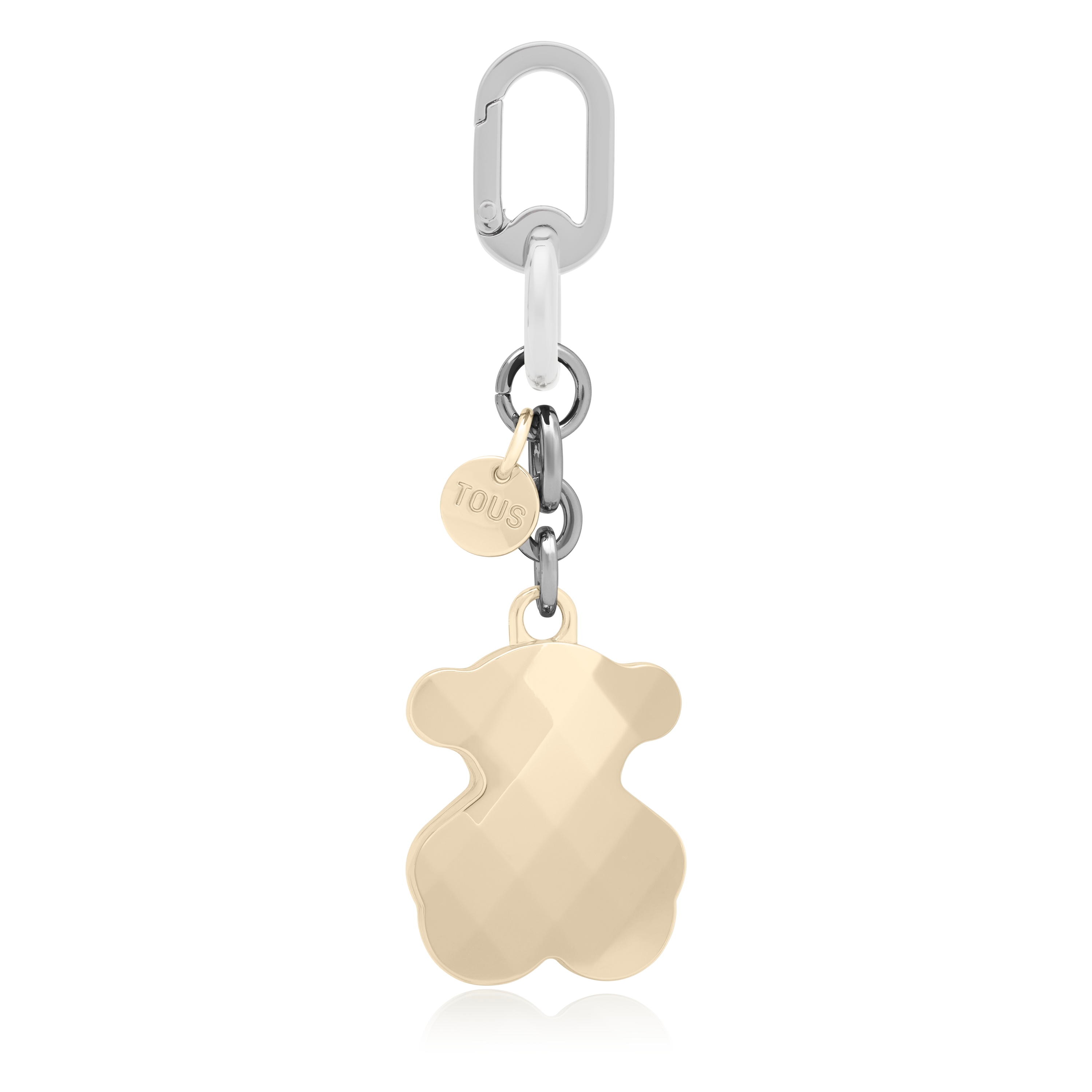 Gold-colored Key Ring TOUS Facet Bear