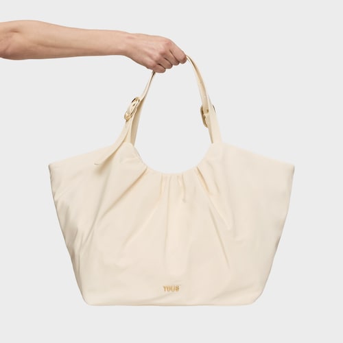 Duża beżowa Torba z rączkami TOUS Travel