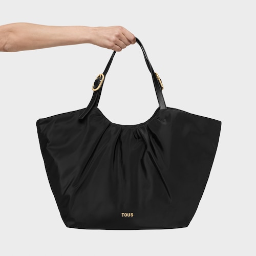 Tote bag grande nera TOUS Travel