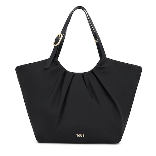 Duża czarna Torba z rączkami TOUS Travel