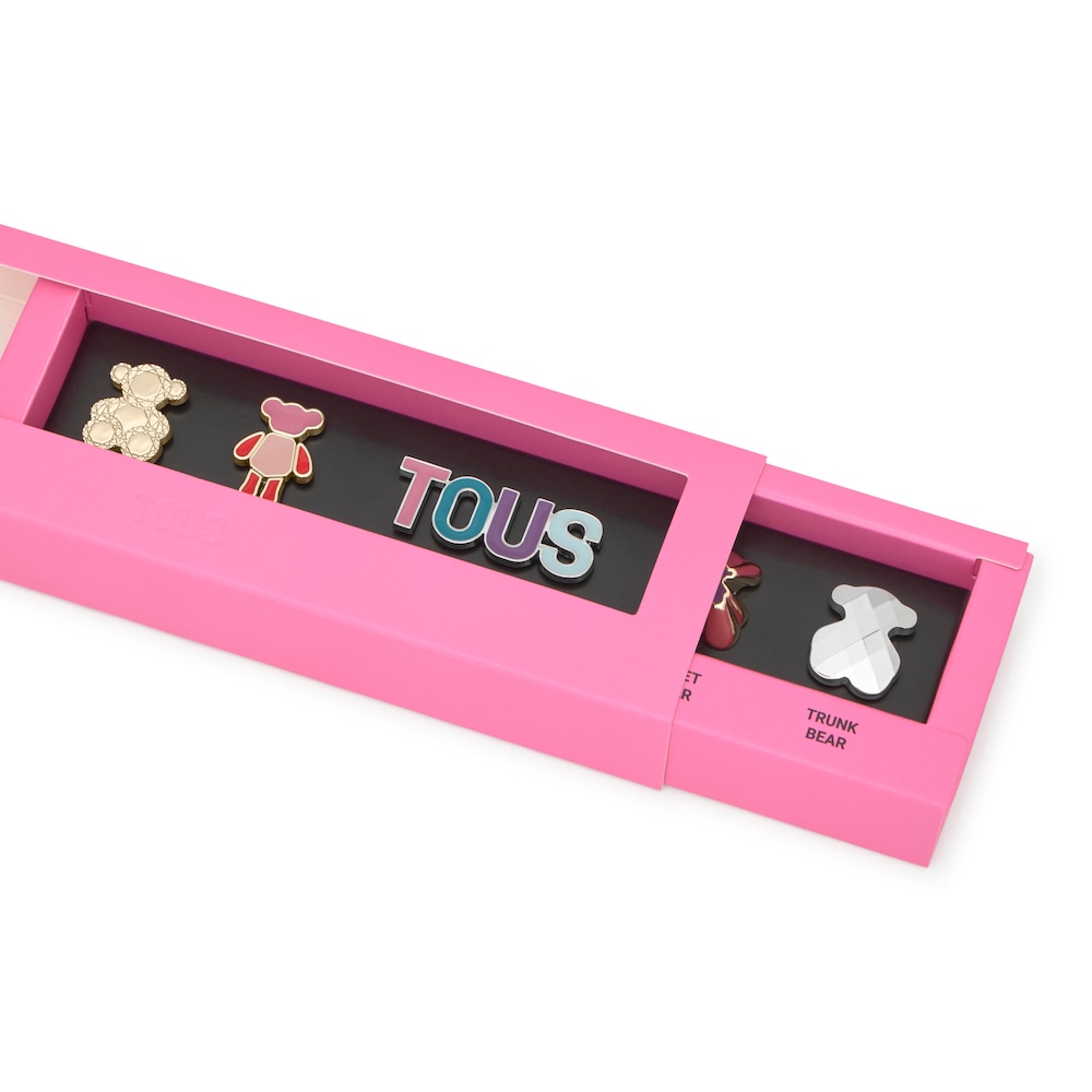 Pack Pins dorado TOUS Bear Style