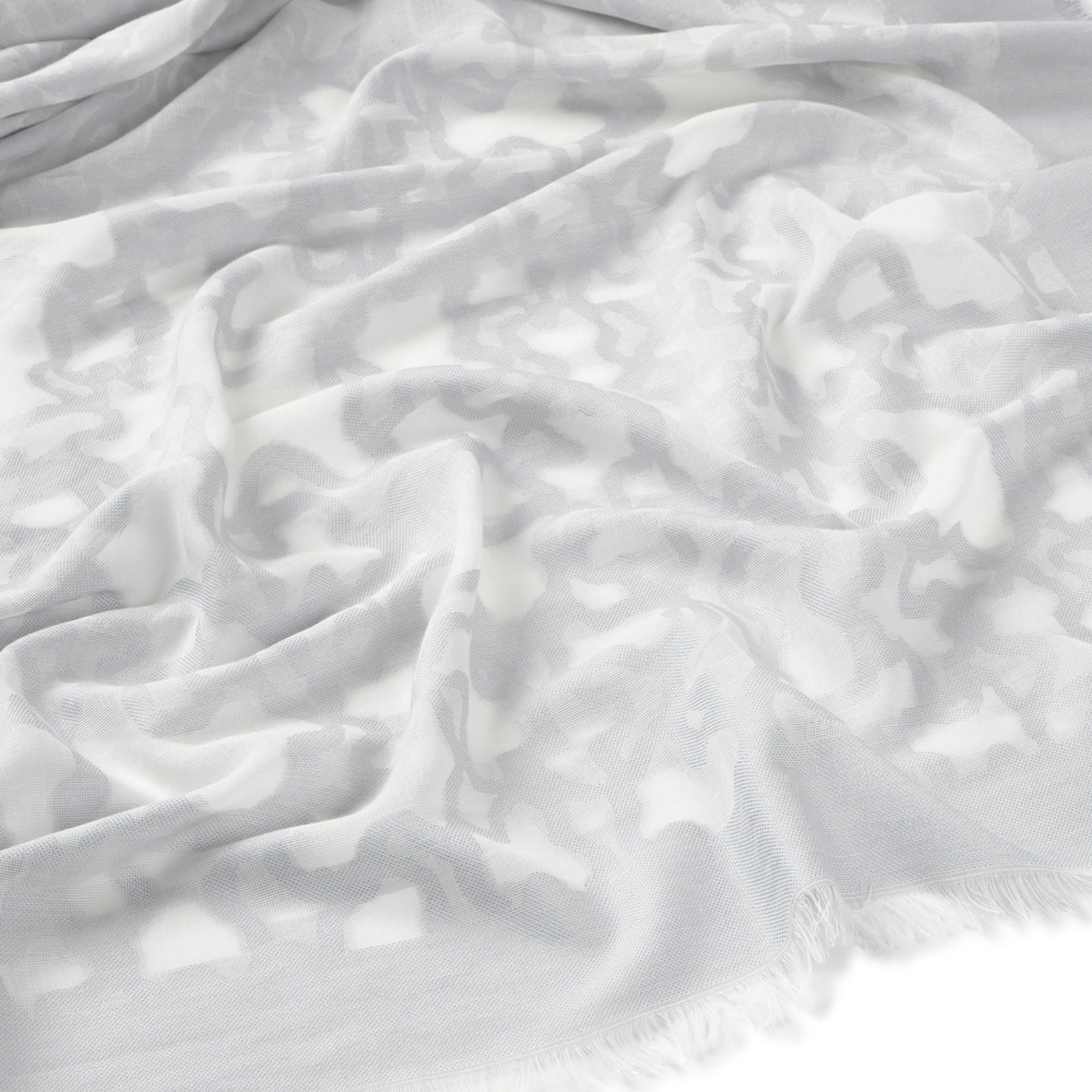 Foulard blu grigiastro Kaos Devore