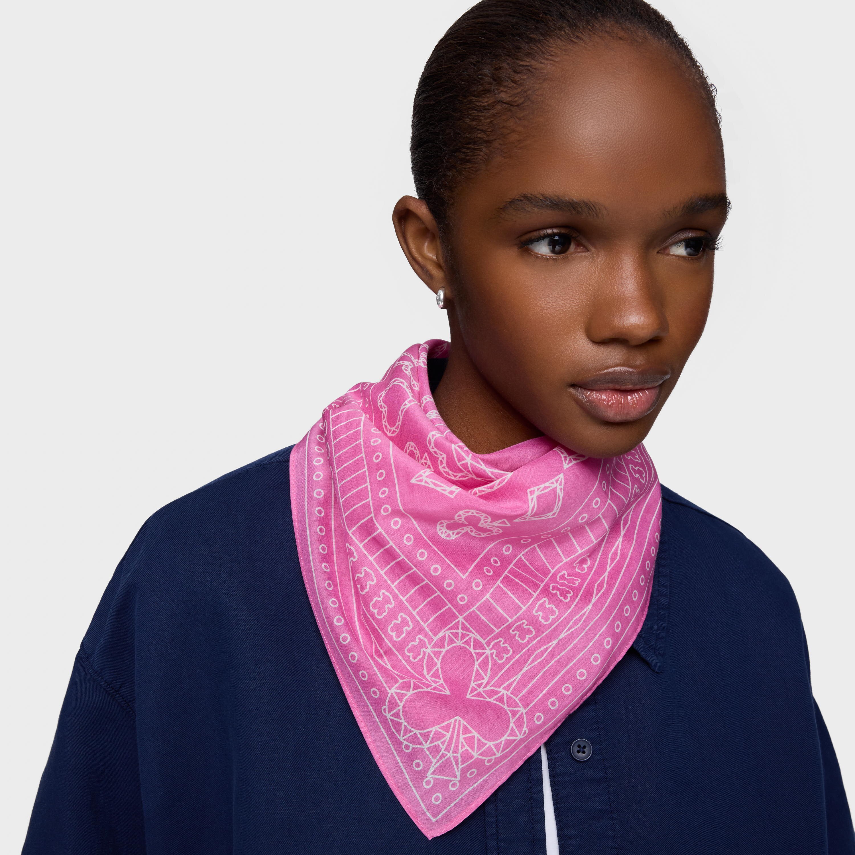 Small square pink Scarf TOUS All in Bandana