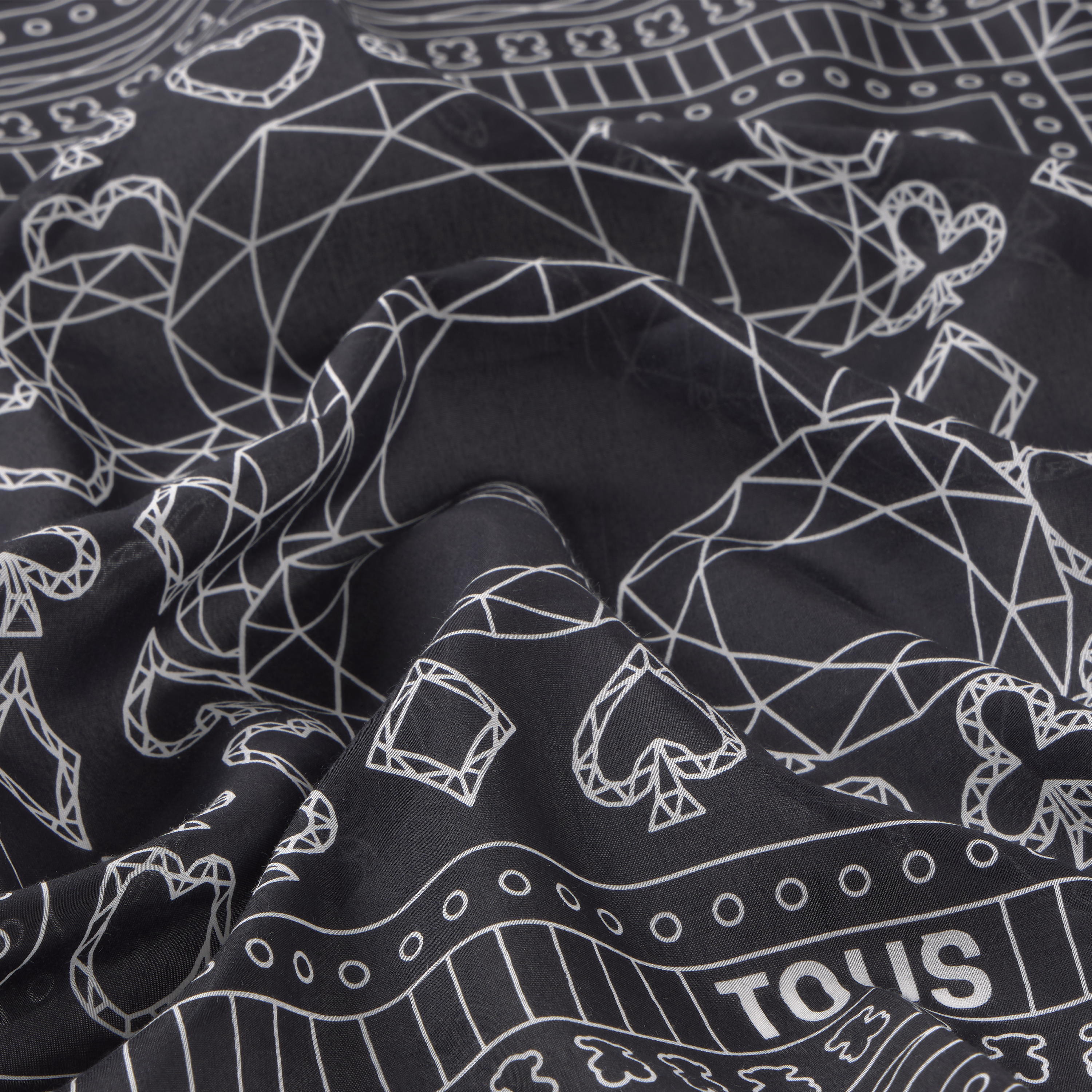 Small square Scarf TOUS All in Bandana