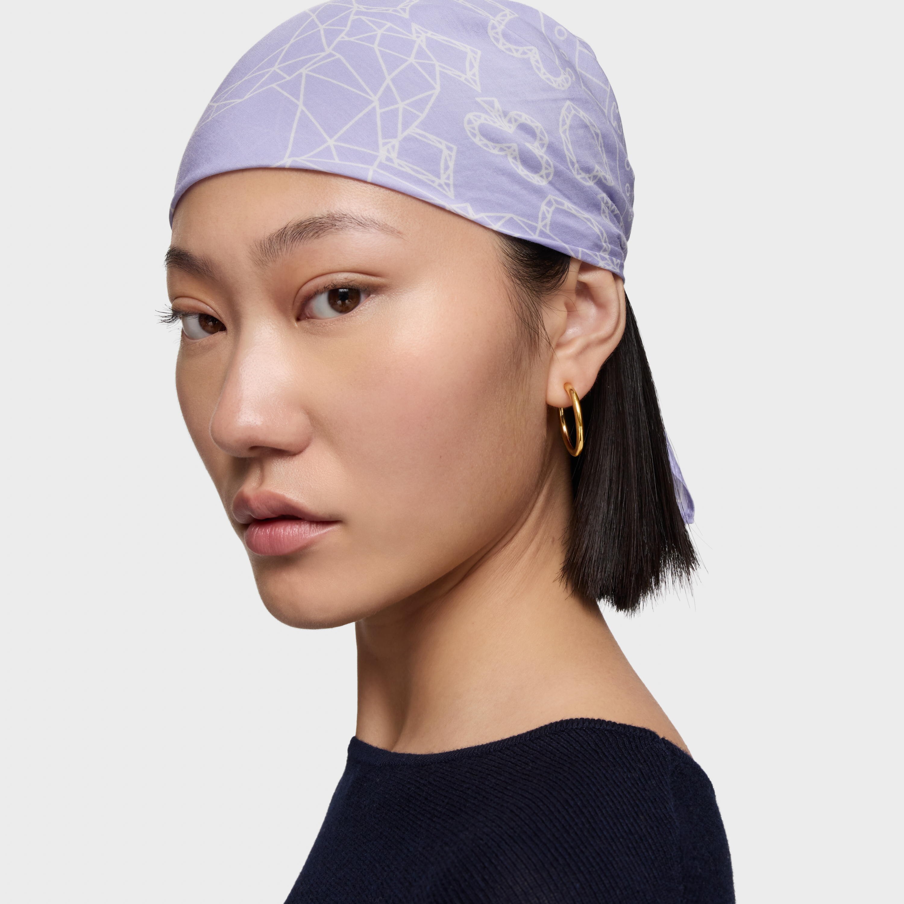 Small square mauve Scarf TOUS All in Bandana