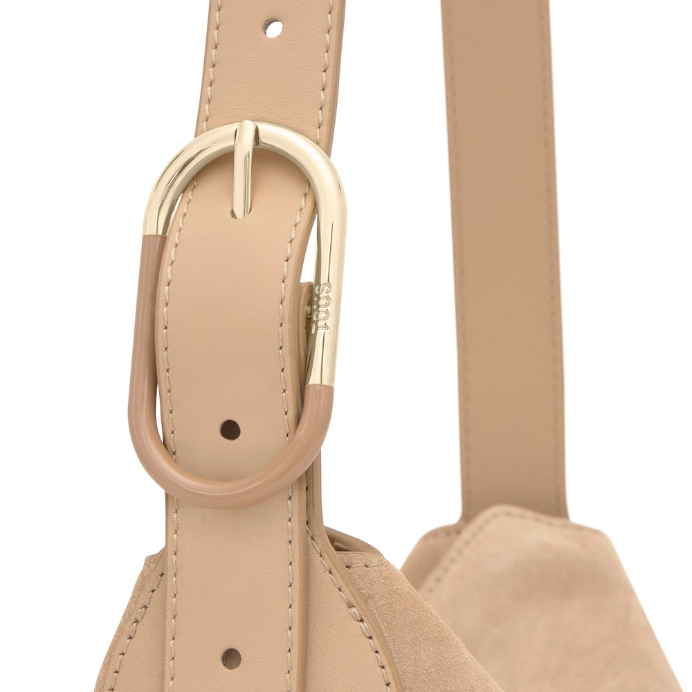 Bandolera de piel peque&ntilde;a arena TOUS&nbsp;Arlette