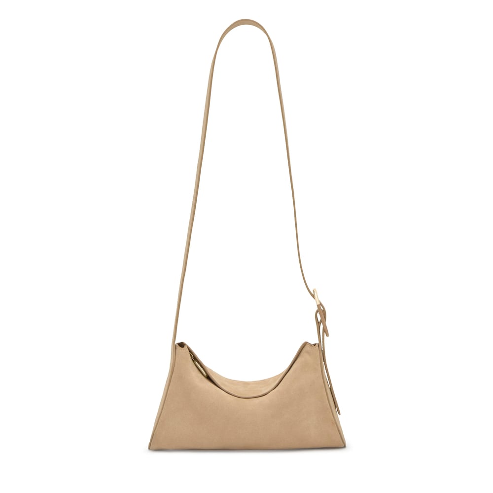 Bandolera de piel peque&ntilde;a arena TOUS&nbsp;Arlette